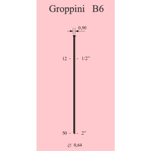 Groppini MB / M Ø 0,64 (CONF. 10.000 PZ.)