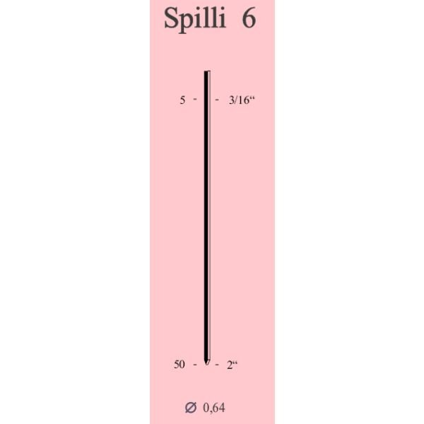 Spilli Ø 0,64 (CONF. 20.000 PZ.)