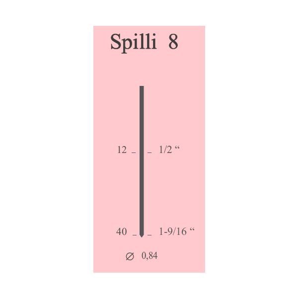 Spilli Ø 0,84 (CONF. 14.000 PZ.)